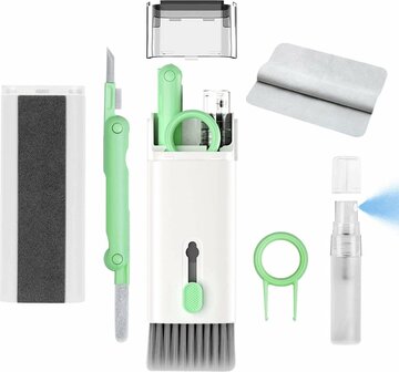 7 in 1 Schoonmaak Kit GROEN