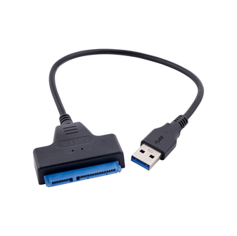 USB 3.0 naar SATA Kabel &ndash; 32 cm &ndash; Geschikt voor 2,5-inch HDD &amp; SSD &ndash; Supersnelle Dataoverdracht &ndash; Plug &amp; Play