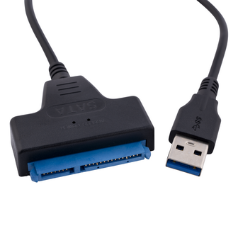 USB 3.0 naar SATA Kabel &ndash; 32 cm &ndash; Geschikt voor 2,5-inch HDD &amp; SSD &ndash; Supersnelle Dataoverdracht &ndash; Plug &amp; Play